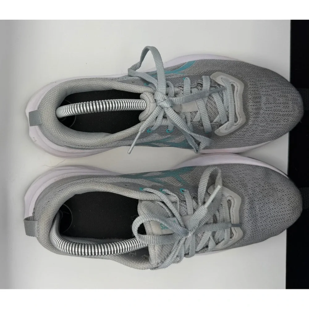 ASICS Jolt 3 Women 8 Grey Teal Good Running Shoes 1012B179